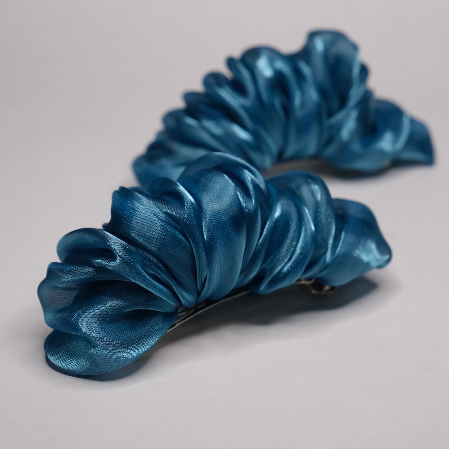 Raukti segtukai "Sea blue sparkle"