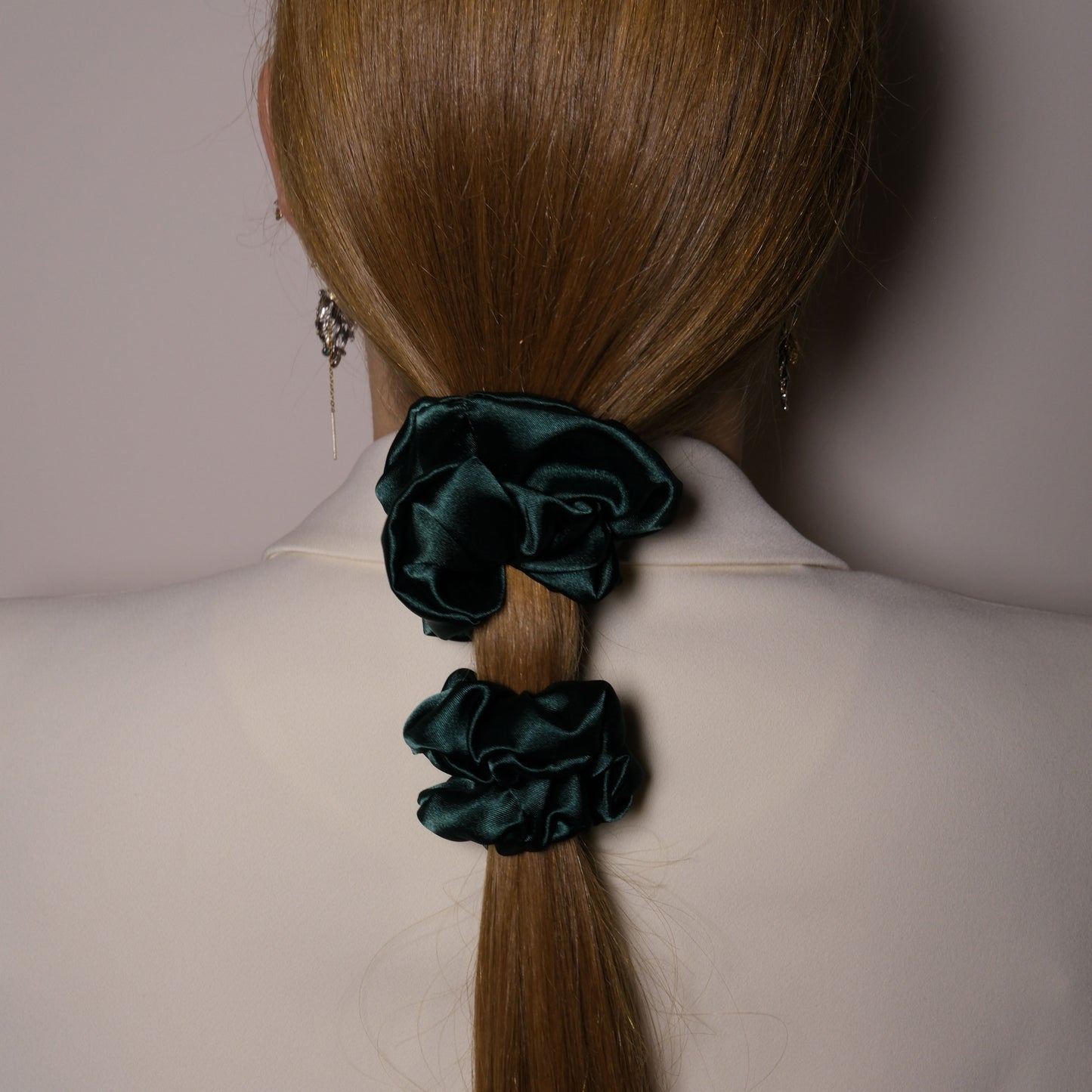 Scrunchie "Miško žalia"