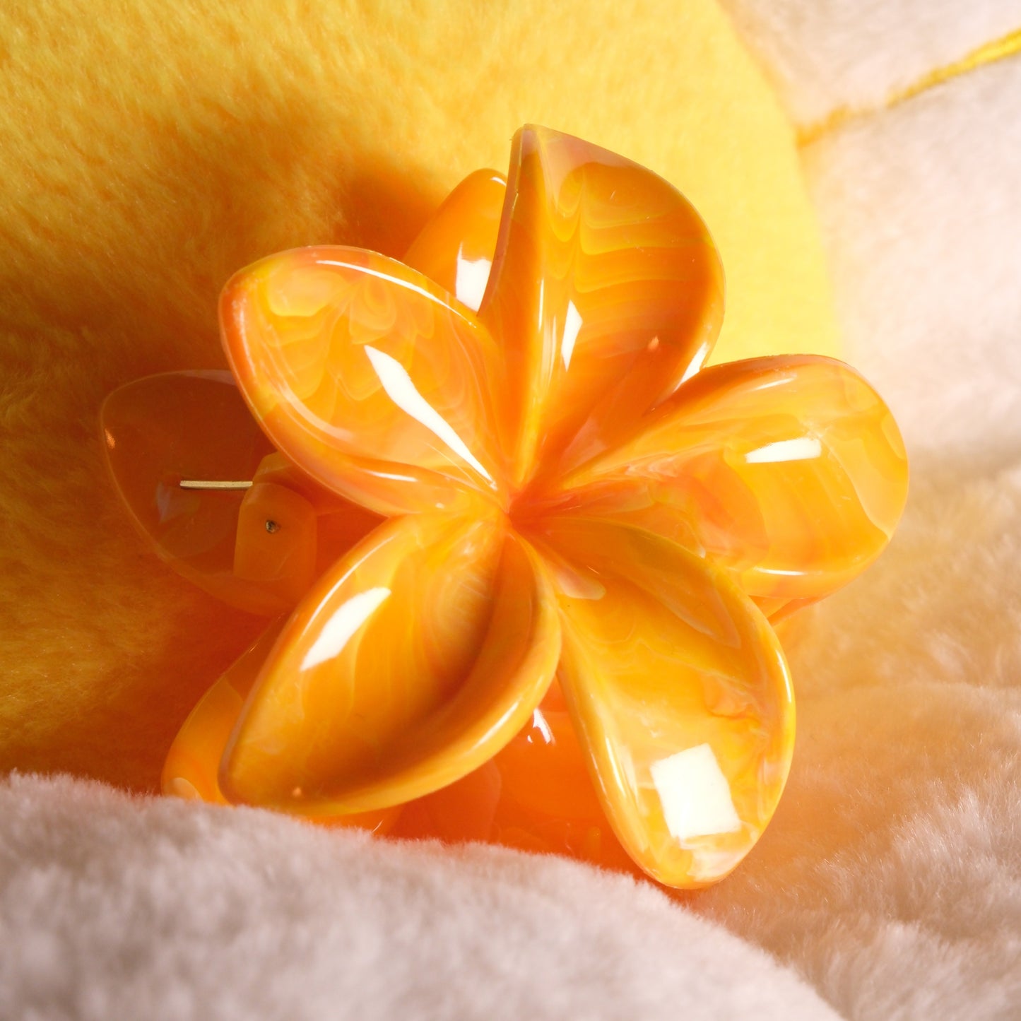 KapKap oranžinė gėlytė