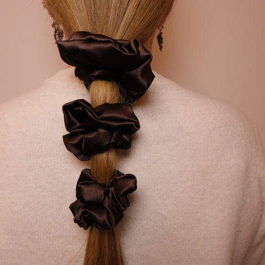 Scrunchie "Šokoladas"