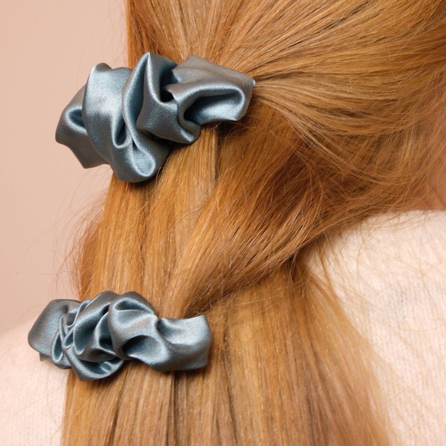 Raukti segtukai "Dusty blue"