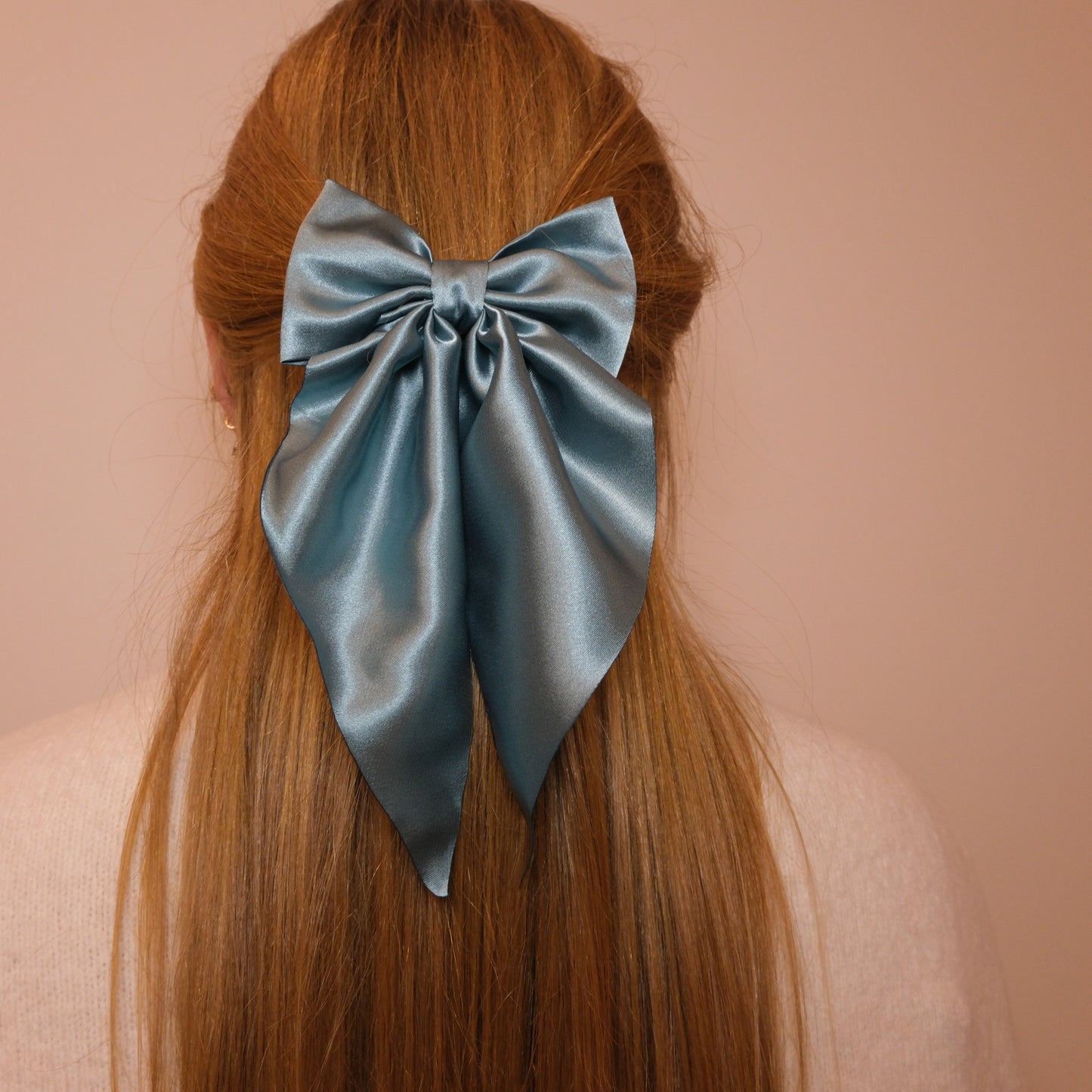 Midi kaspinas "Dusty blue"