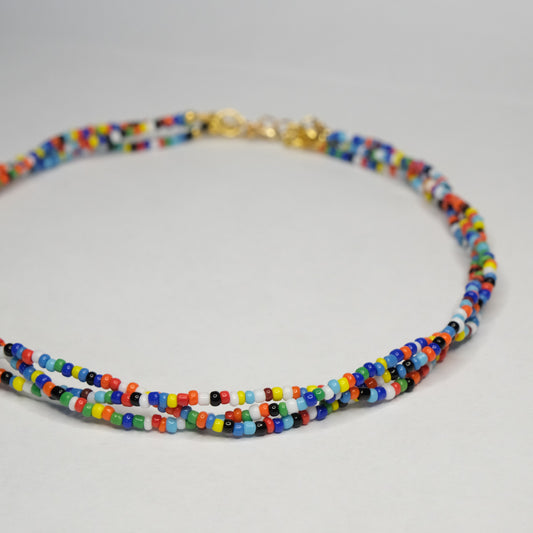 Kaklo papuošalas "Rainbow"