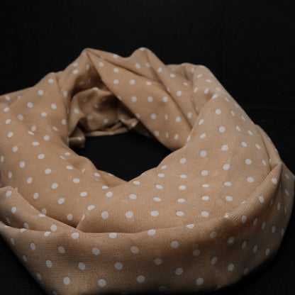 Šalikėlis "Latte dots"