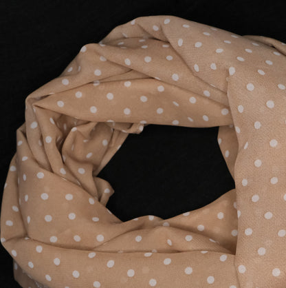 Šalikėlis "Latte dots"