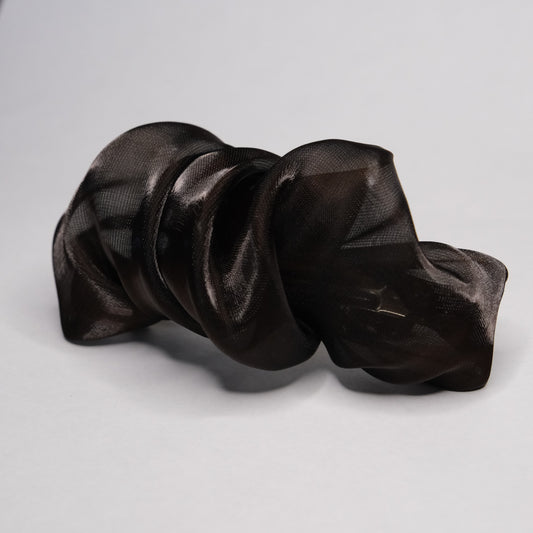 Raukti segtukai "Dark brown sparkle"