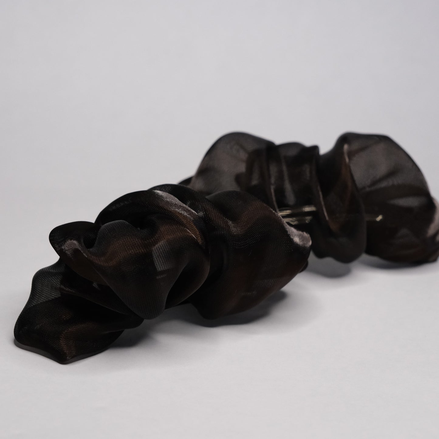 Raukti segtukai "Dark brown sparkle"