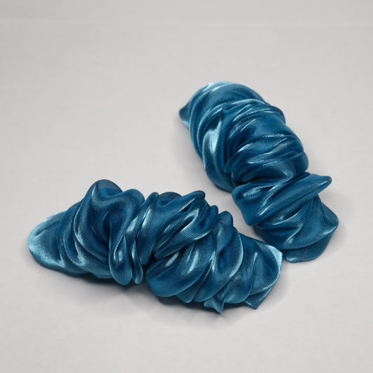 Raukti segtukai "Sea blue sparkle"