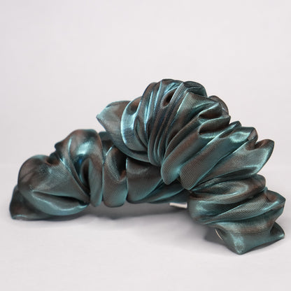 Raukti segtukai "Forest green & bronze"