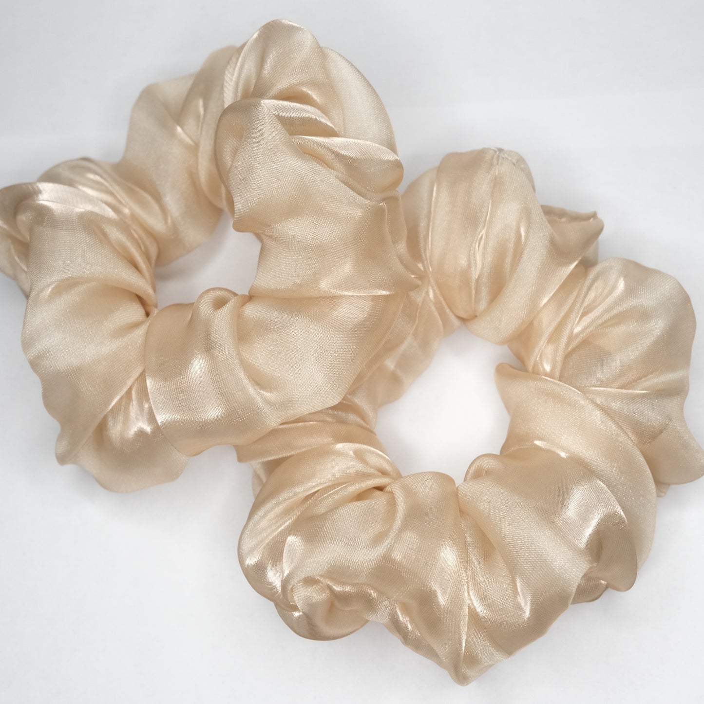 Scrunchie "Champagne sparkle"
