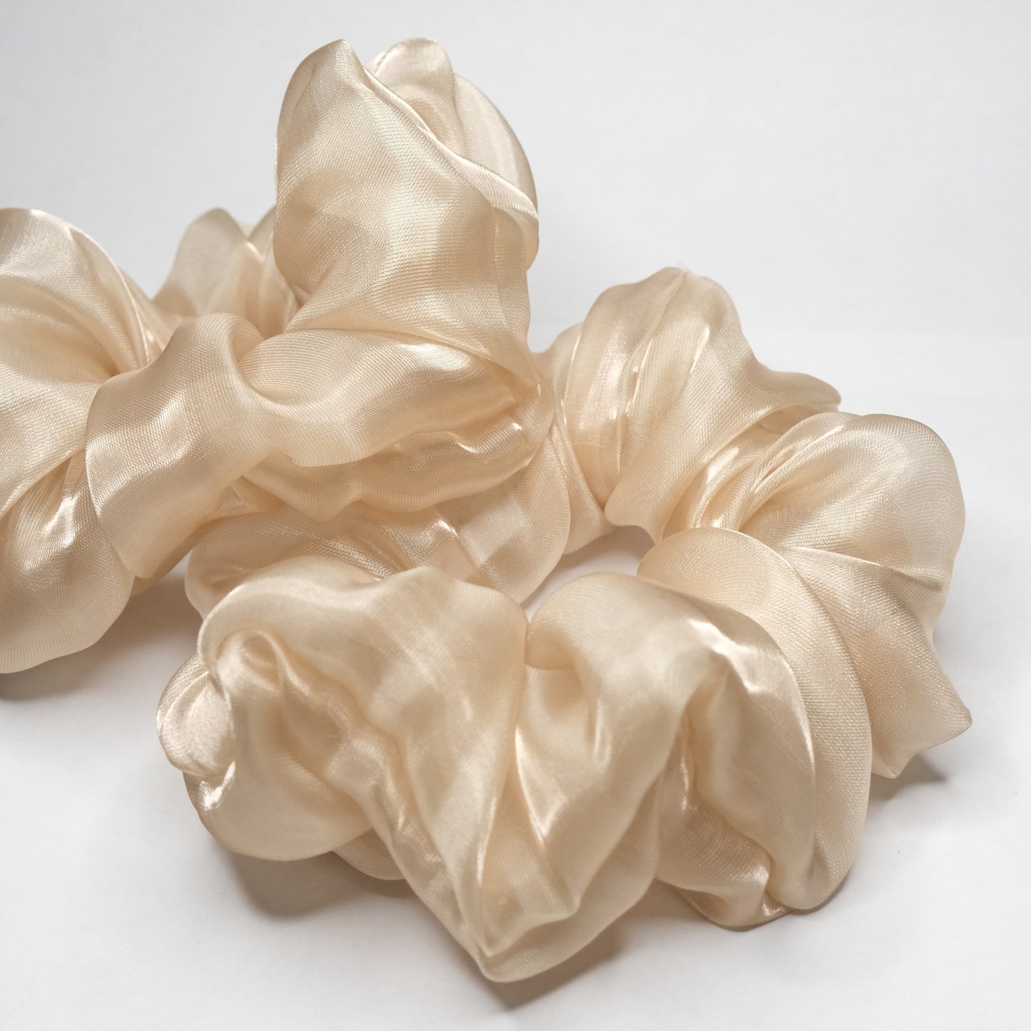 Scrunchie "Champagne sparkle"