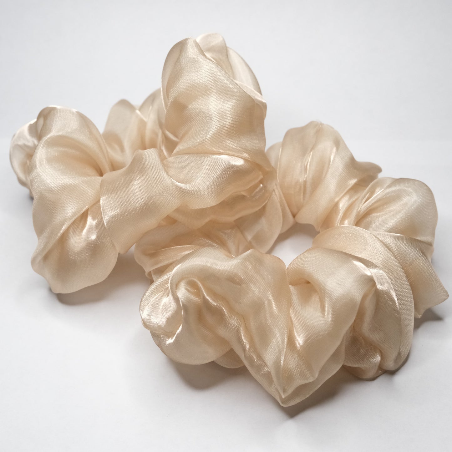Scrunchie "Champagne sparkle"