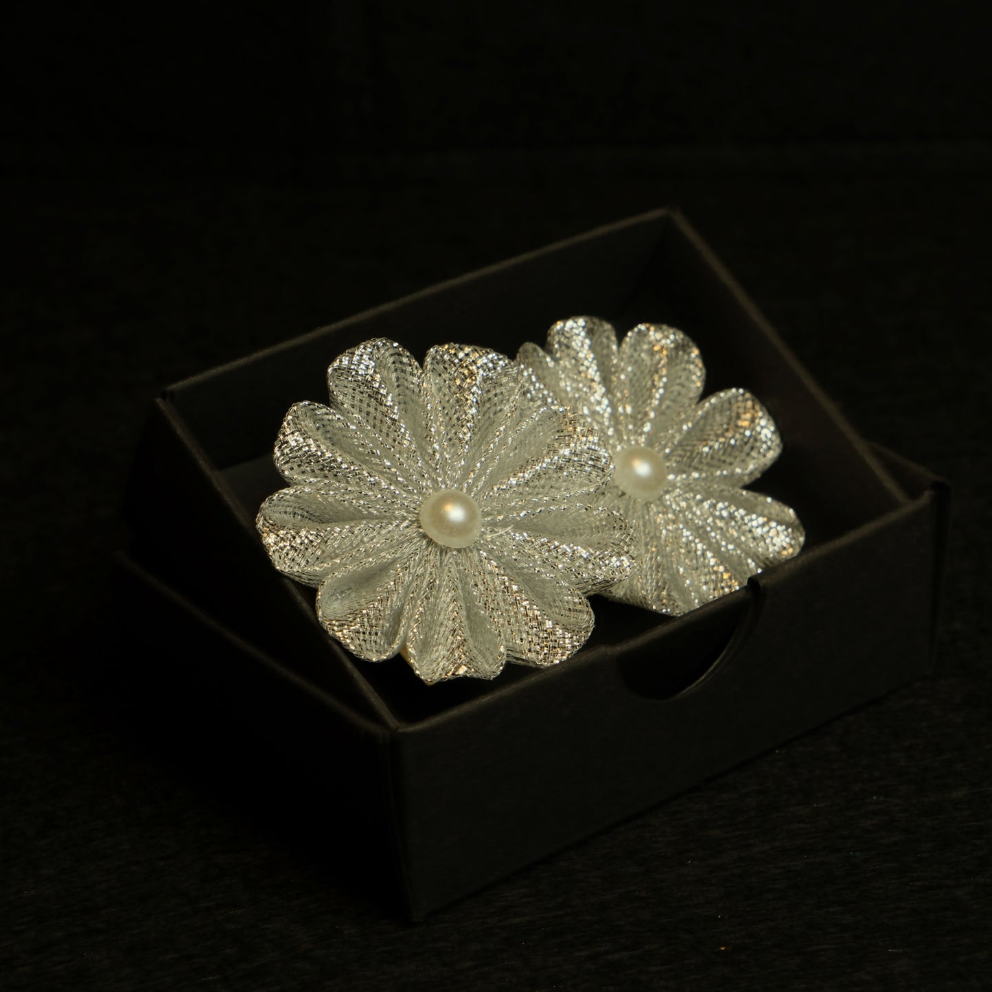 Sidabro ramunės "Sparkly pearl"