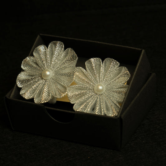 Sidabro ramunės "Sparkly pearl"