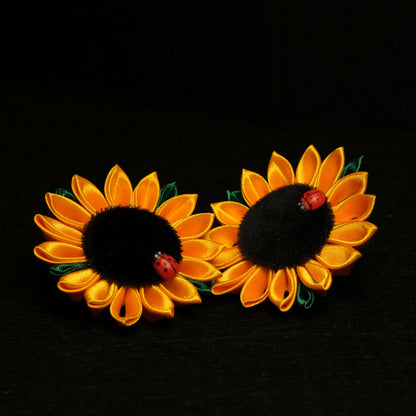 Gumytė "Saulėgrąža su boružėle"