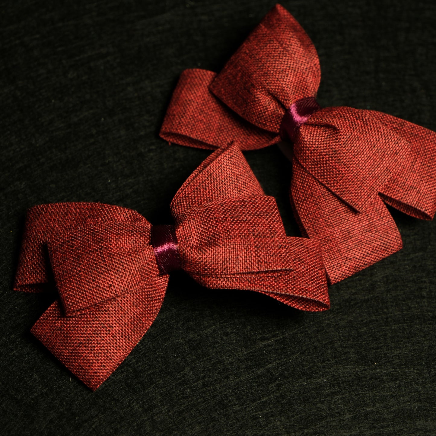 Gumytė lininis kaspinas "Raudoni vakarai"