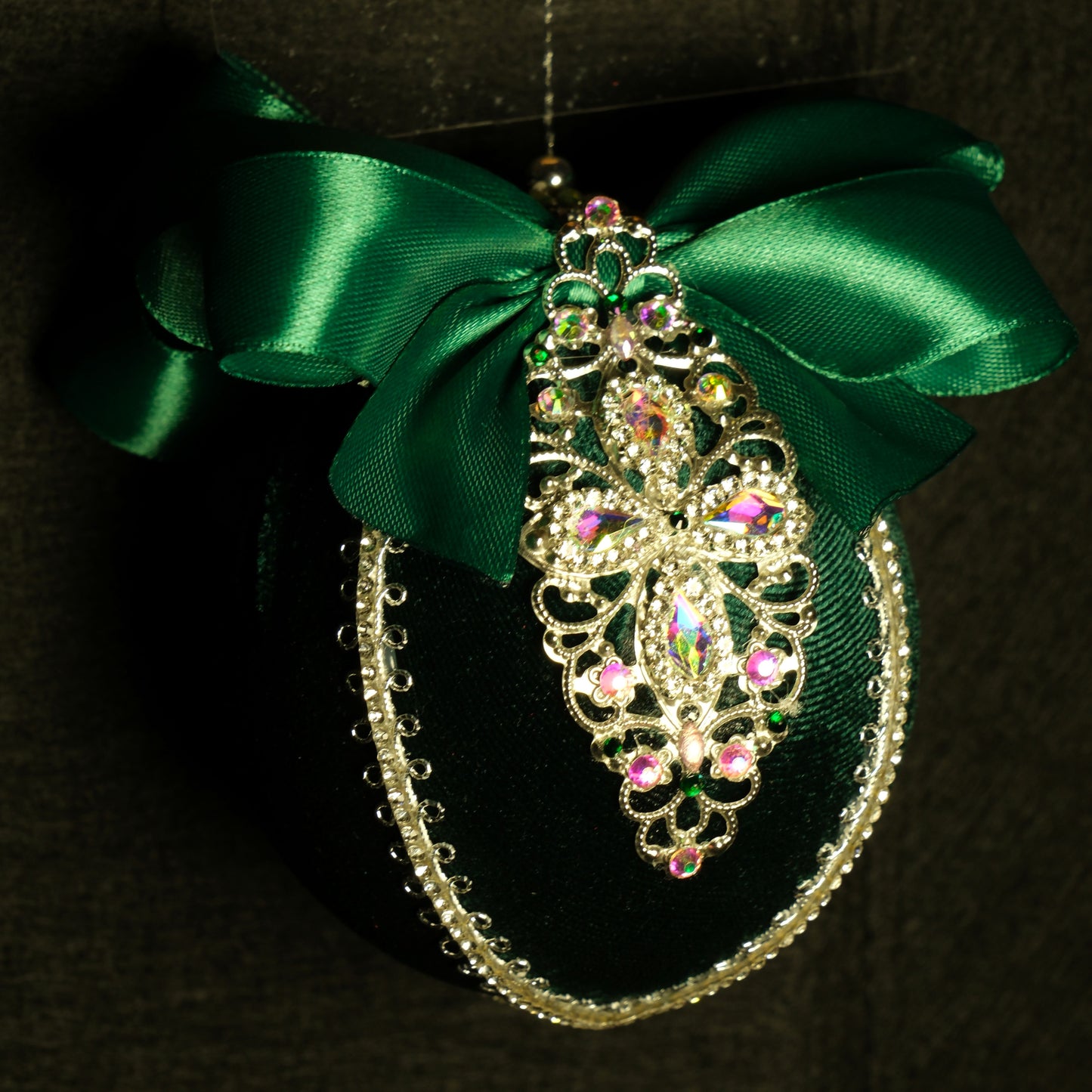 Eglutės žaisliukas "Katedros vitražai"