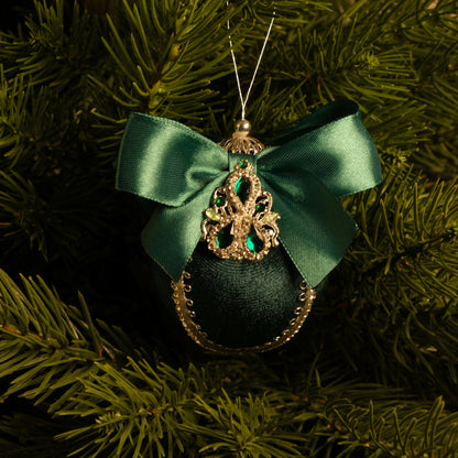 Eglutės žaisliukas "Mini žalias bublikas"