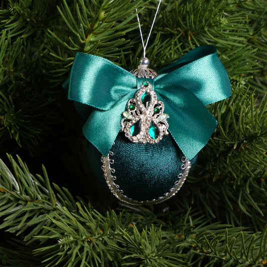 Eglutės žaisliukas "Mini žalias bublikas"