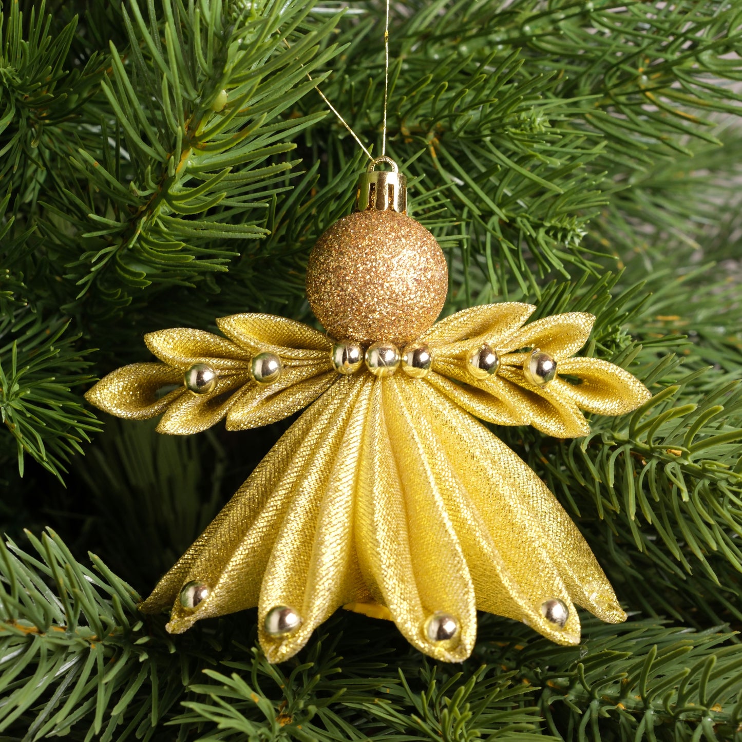 Eglutės žaisliukas "Aukso angelas"