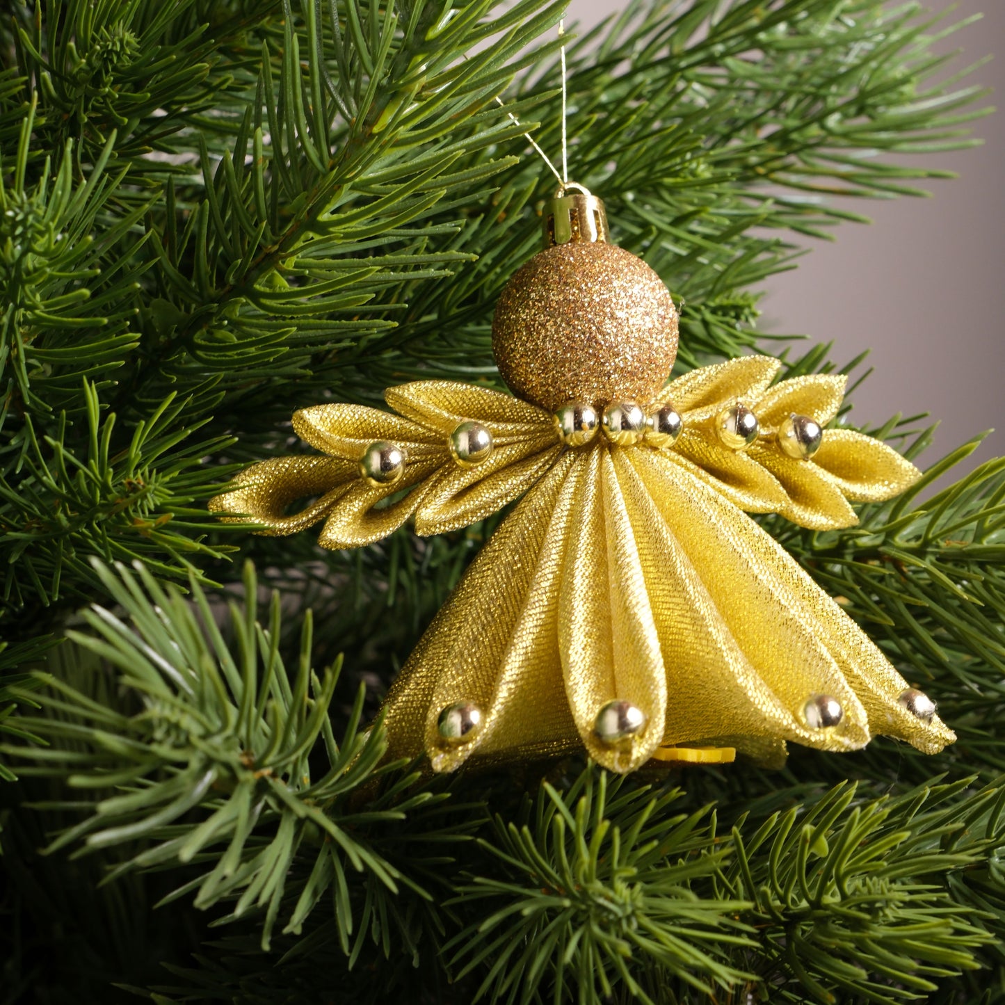 Eglutės žaisliukas "Aukso angelas"