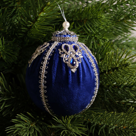 Eglutės žaisliukas "Mėlynas bublikas"