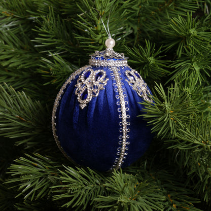 Eglutės žaisliukas "Mėlynas bublikas"