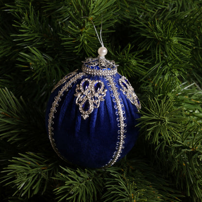 Eglutės žaisliukas "Mėlynas bublikas"