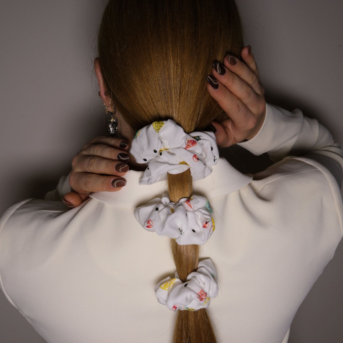 Scrunchie "Vaisių salotos"