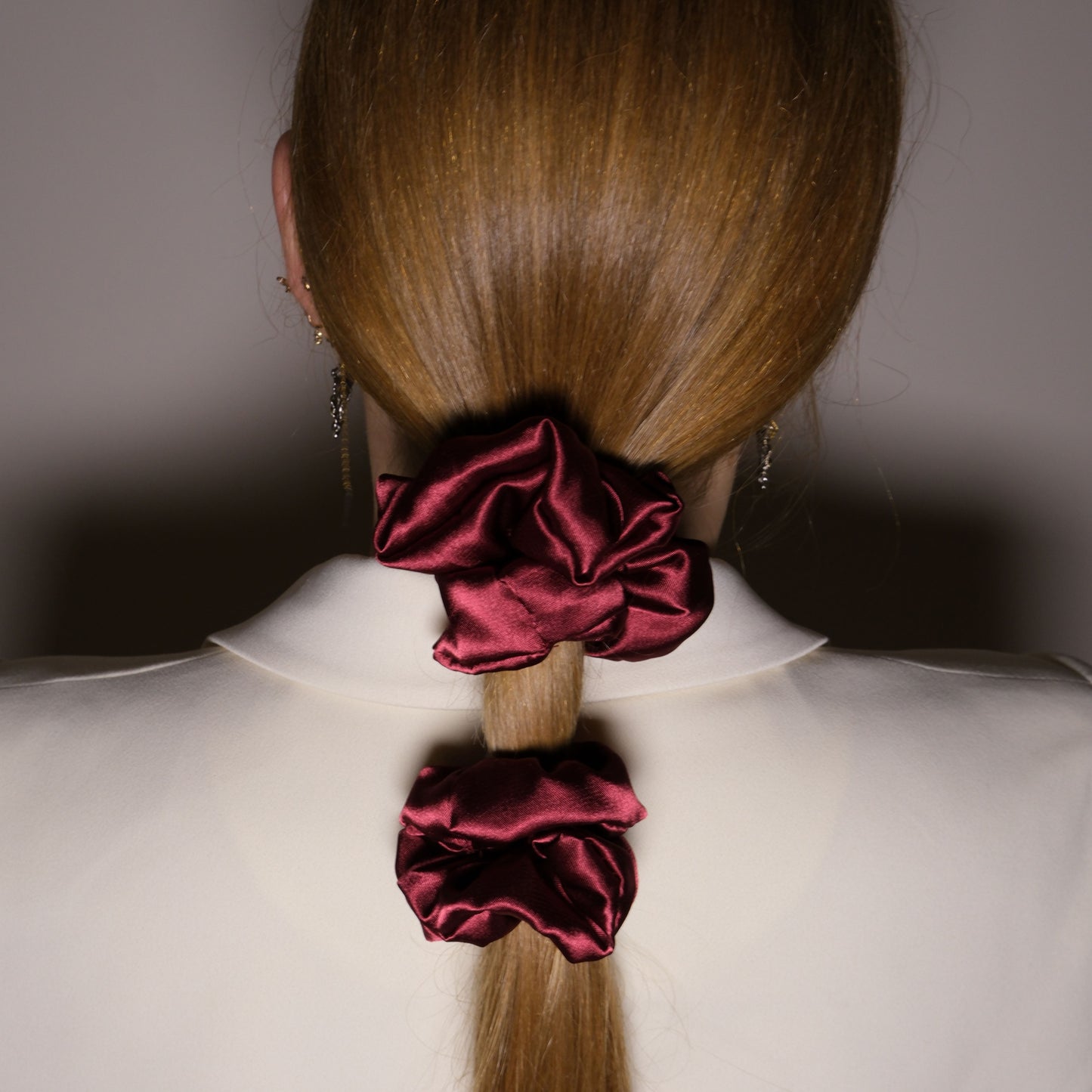 Scrunchie "Karališka raudona"