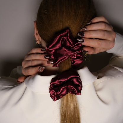 Scrunchie "Karališka raudona"