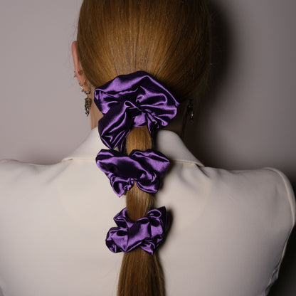Scrunchie "Ametistas"