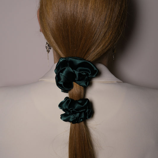 Scrunchie "Miško žalia"