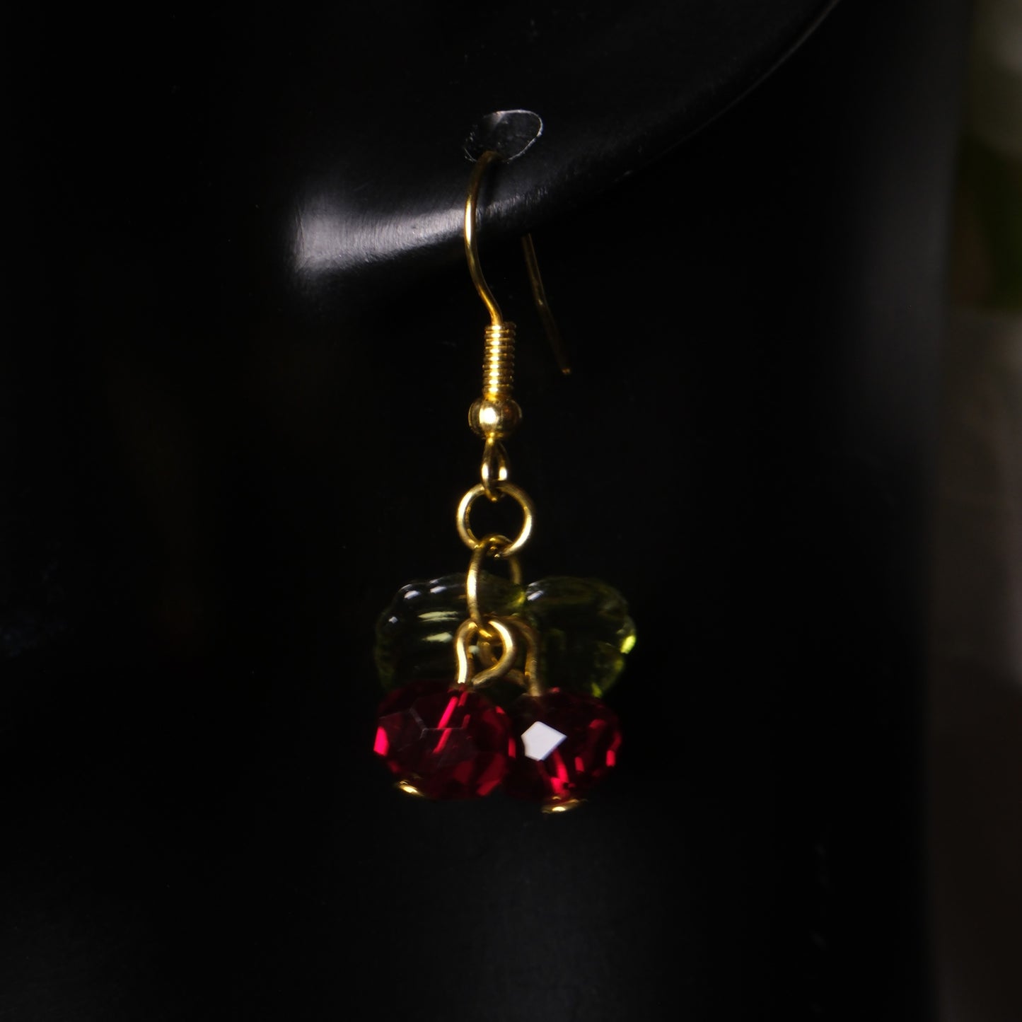 Auskarai "Spanguolės"