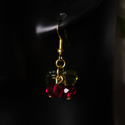 Auskarai "Spanguolės"