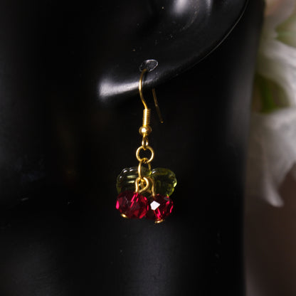 Auskarai "Spanguolės"