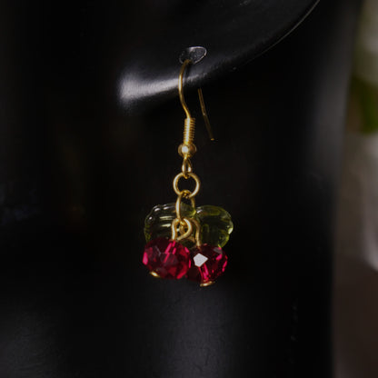 Auskarai "Spanguolės"