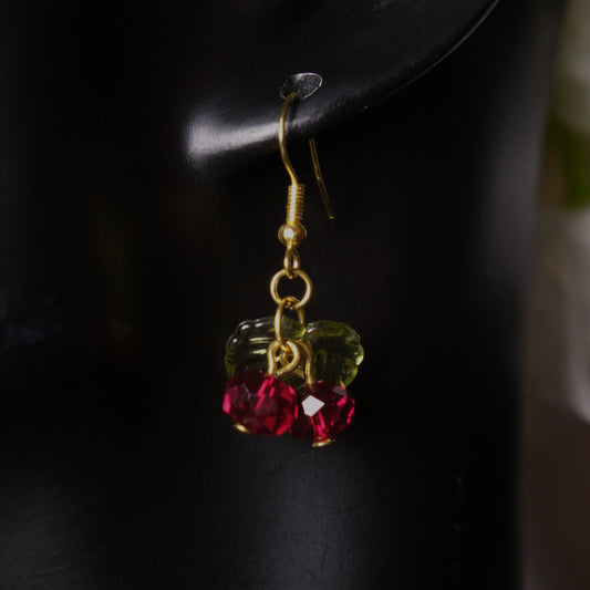 Auskarai "Spanguolės"