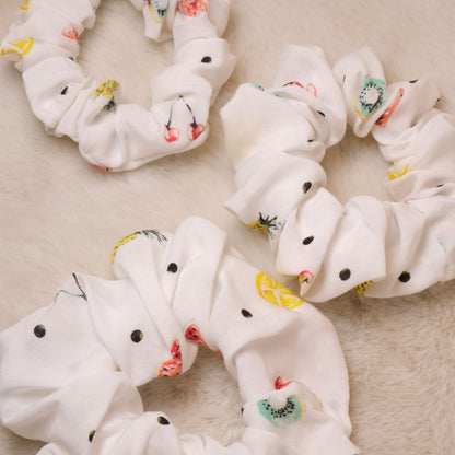 Scrunchie "Vaisių salotos"