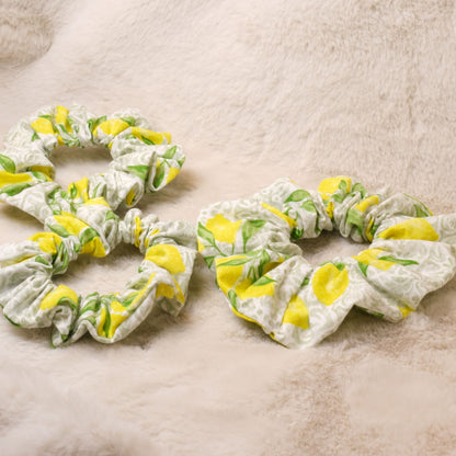 Scrunchie "Lemon zest"