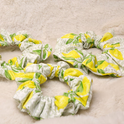 Scrunchie "Lemon zest"
