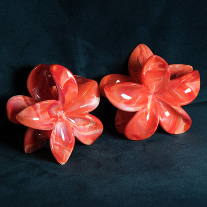 KapKap "Red orange" gėlytė