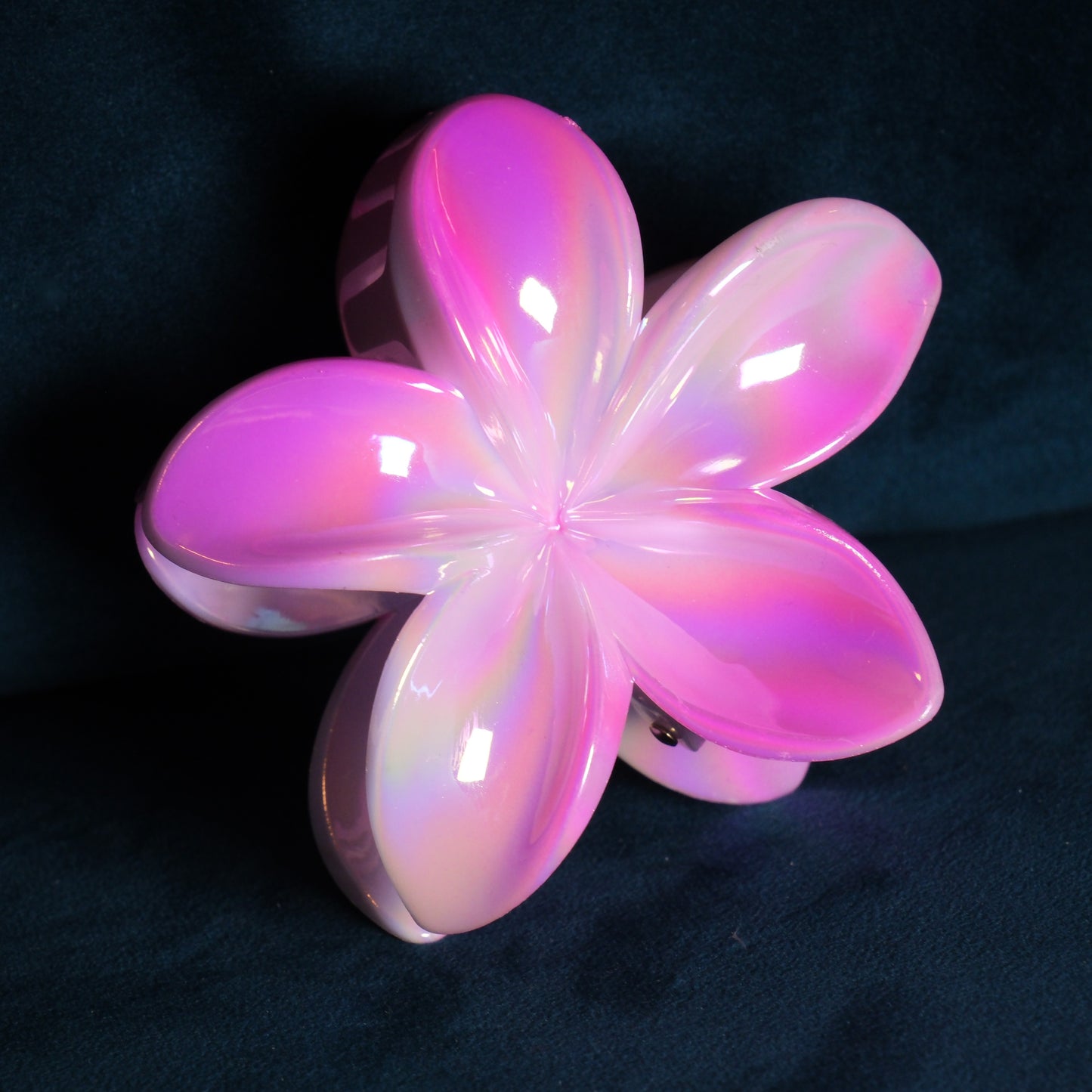 KapKap holografinio efekto rožinė gėlytė