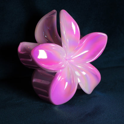 KapKap holografinio efekto rožinė gėlytė