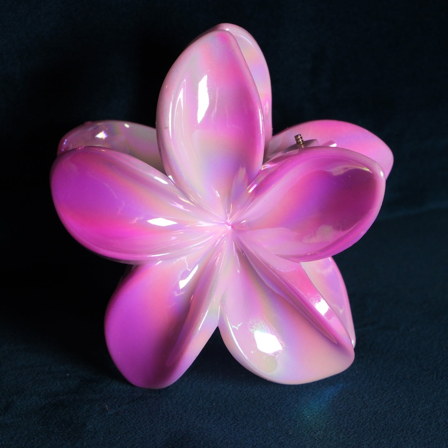 KapKap holografinio efekto rožinė gėlytė