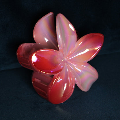 KapKap holografinio efekto raudona gėlytė
