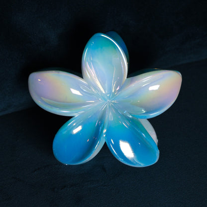 KapKap holografinio efekto žydra gėlytė