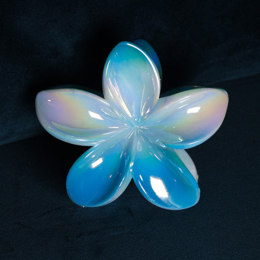 KapKap holografinio efekto žydra gėlytė