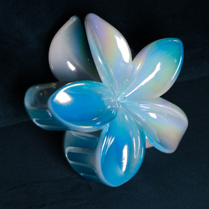 KapKap holografinio efekto žydra gėlytė