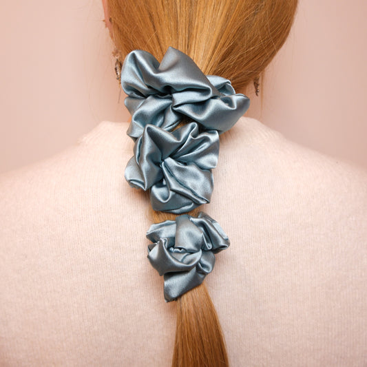 Scrunchie "Dusty blue"